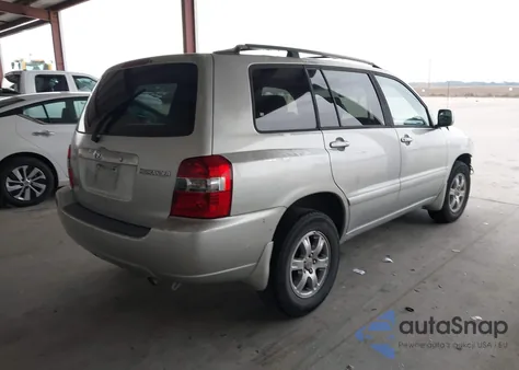 2005 Toyota Highlander V6 z USA, uszkodzony, nr VIN JTEGP21AX50072145